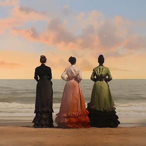 Looking out on the sea